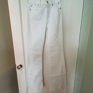 7 For All Mankind NEW WHITE JEANS (SZ 25)